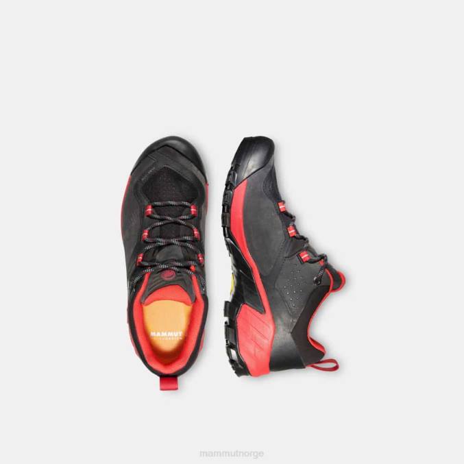 Mammut fottøy kvinner sapuen lav gtx svart-solnedgang 8L8B366