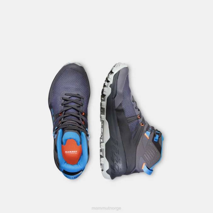 Mammut fottøy kvinner sertig ii mid gtx mørk titan-lys gentian 8L8B1279