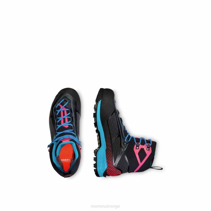 Mammut fottøy kvinner taiss light mid gtx svart-azalea 8L8B371