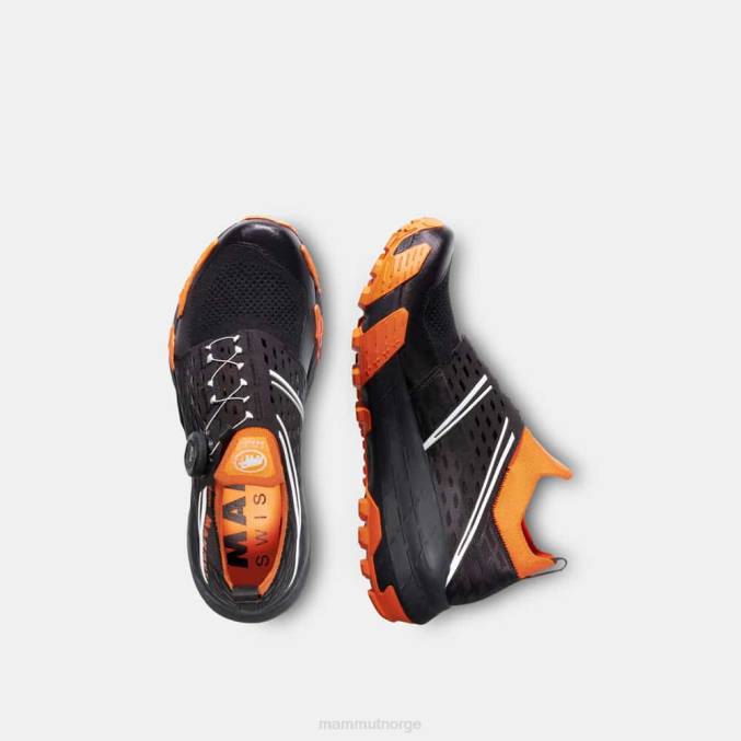 Mammut fottøy kvinner aenergy tr boa mid gtx svart-mørk mandarin 8L8B1266