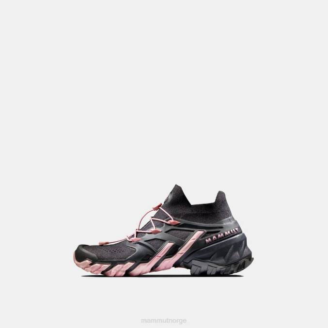 Mammut fottøy kvinner aegility pro mid dt svart-mørk pudderrose 8L8B345