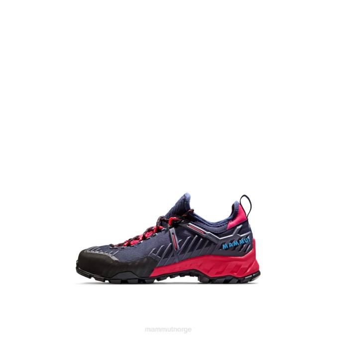 Mammut fottøy kvinner alnasca knit ii lav gtx natt-azalea 8L8B383