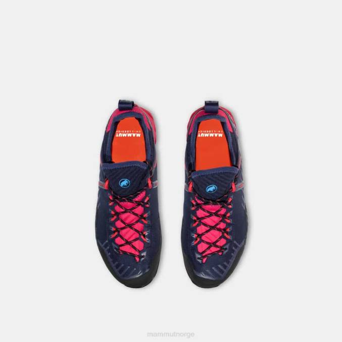 Mammut fottøy kvinner alnasca knit ii lav gtx natt-azalea 8L8B383