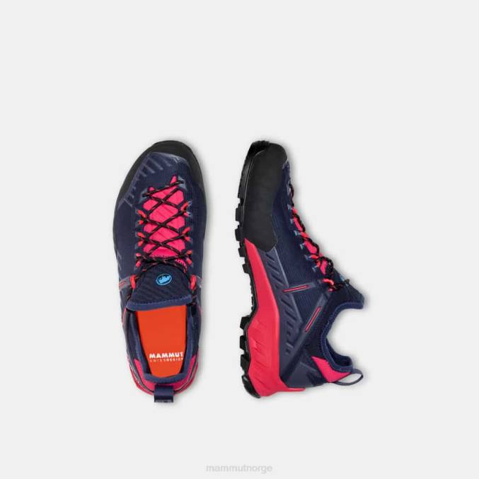 Mammut fottøy kvinner alnasca knit ii lav gtx natt-azalea 8L8B383