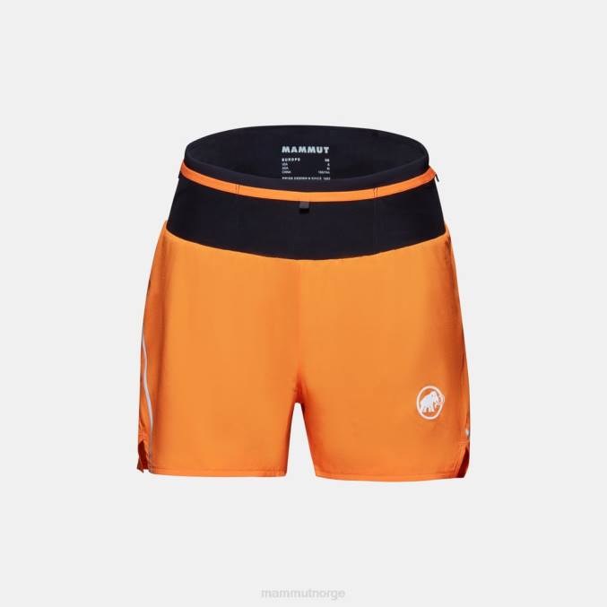 Mammut klær kvinner aenergy tr 2 i 1 shorts mørk mandarin-svart 8L8B840