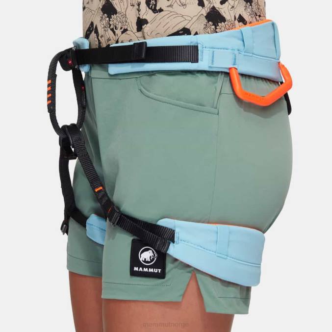 Mammut klær kvinner massone lett shorts mørk jade 8L8B791