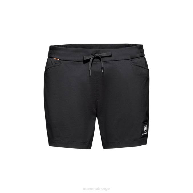 Mammut klær kvinner massone lett shorts svart 8L8B102