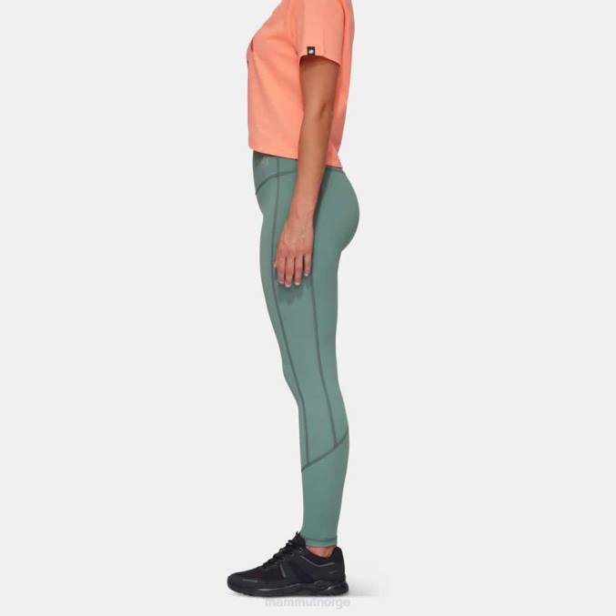 Mammut klær kvinner massone tights mørk jade 8L8B842