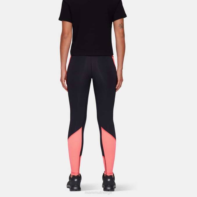 Mammut klær kvinner massone tights svart-laks 8L8B841