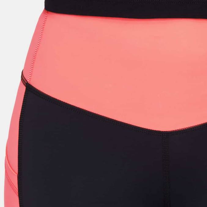 Mammut klær kvinner massone tights svart-laks 8L8B841