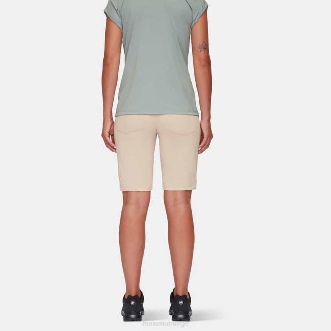 Mammut klær kvinner runbold shorts savanne 8L8B825