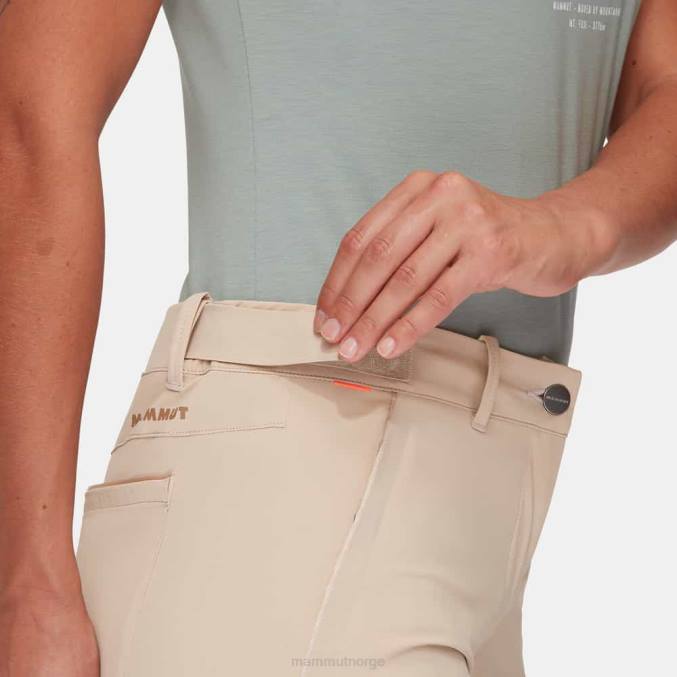 Mammut klær kvinner runbold shorts savanne 8L8B825