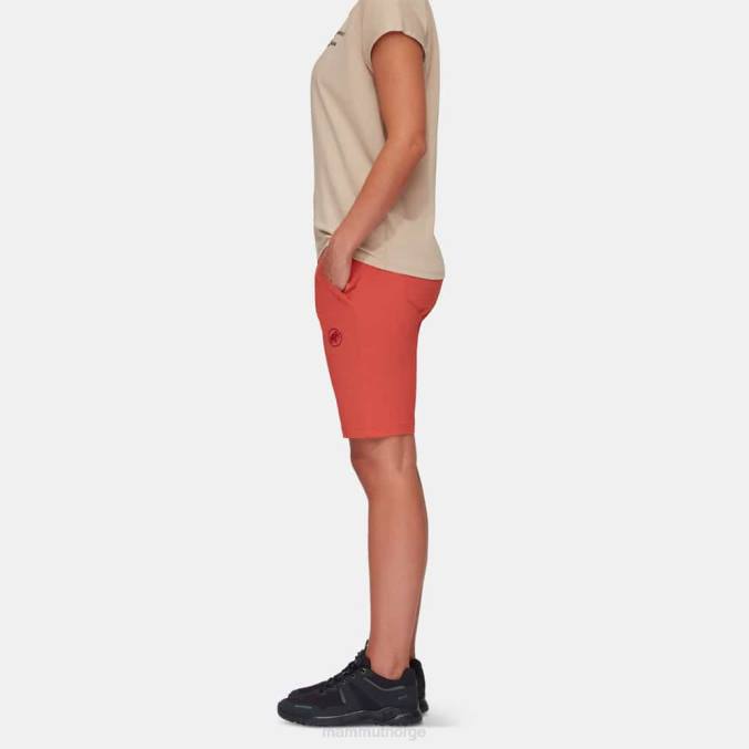 Mammut klær kvinner runbold shorts terrakotta 8L8B823