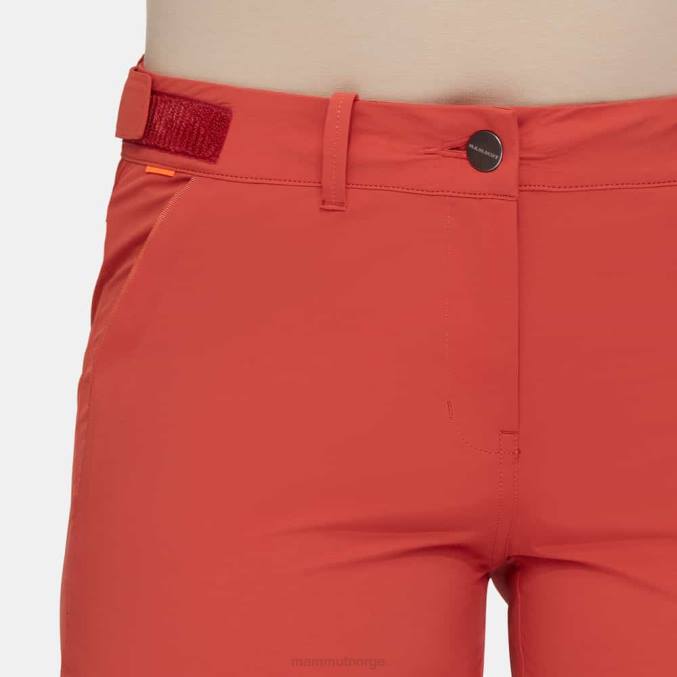 Mammut klær kvinner runbold shorts terrakotta 8L8B823