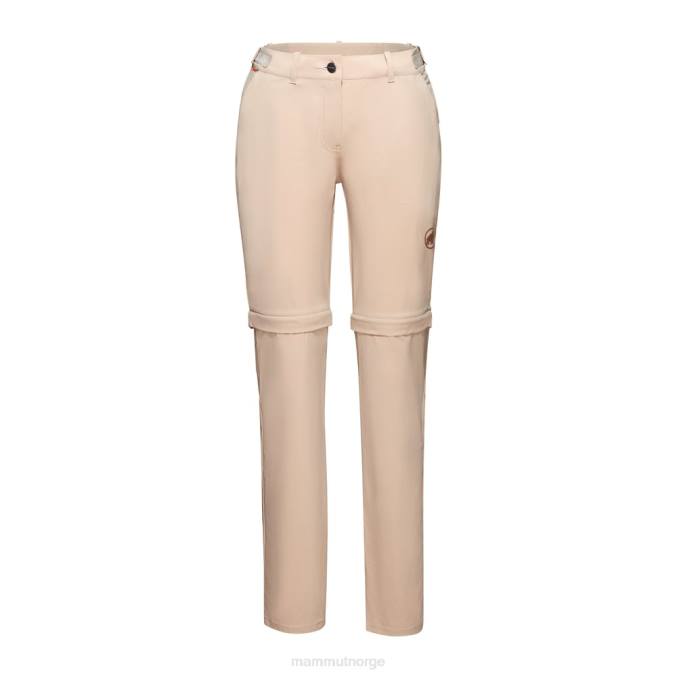 Mammut klær kvinner runbold zip off bukser savanne 8L8B1118