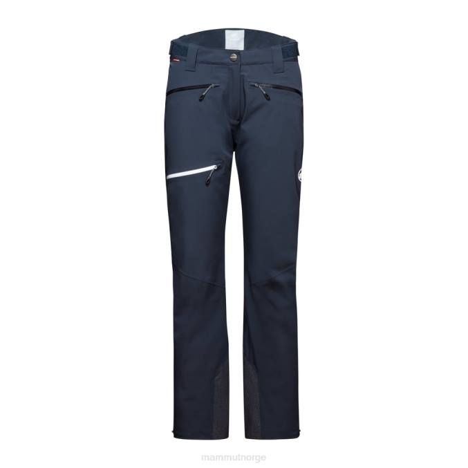 Mammut klær kvinner stoney hs termobukser marin-hvit 8L8B1070