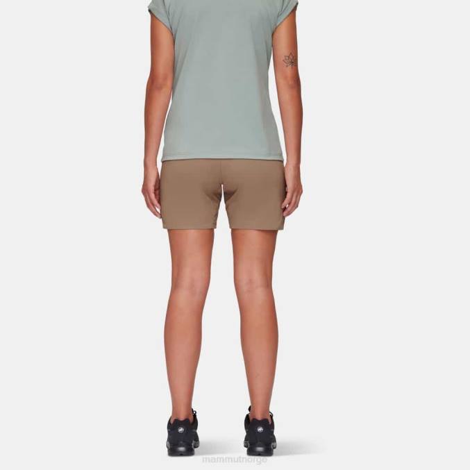 Mammut klær kvinner turshorts mørk sand 8L8B1080