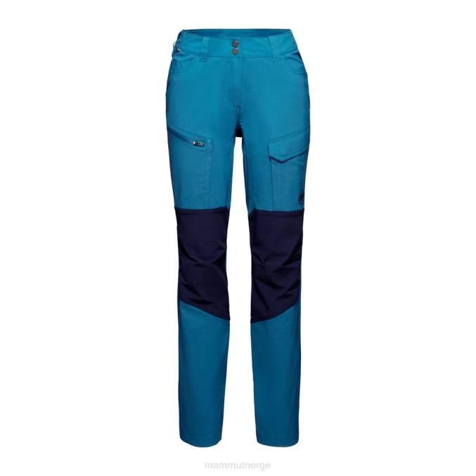 Mammut klær kvinner zinal hybridbukser dyp is-marin 8L8B830