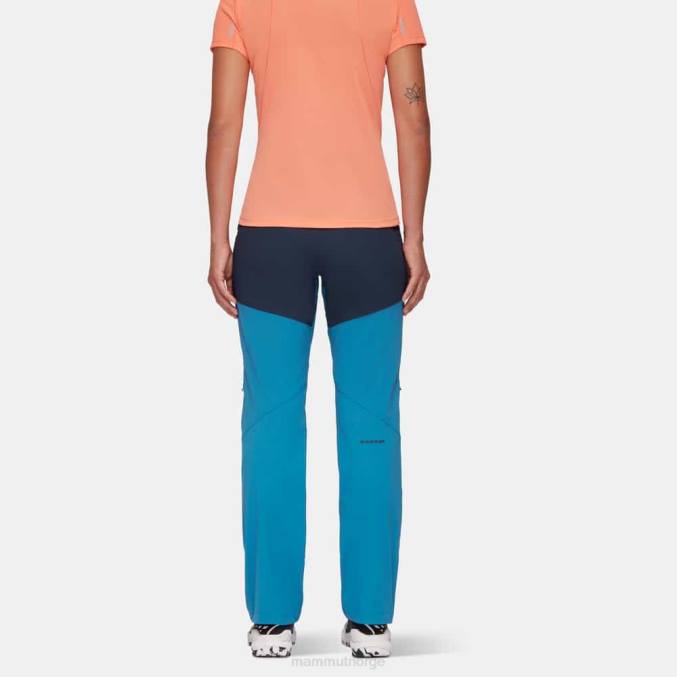 Mammut klær kvinner zinal hybridbukser dyp is-marin 8L8B830