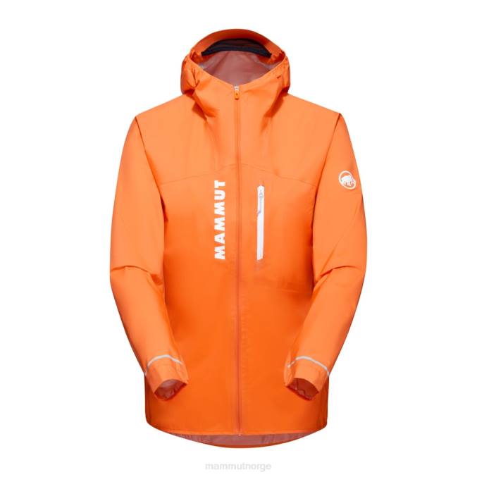 Mammut klær kvinner aenergy tr hs hettejakke mørk mandarin 8L8B687