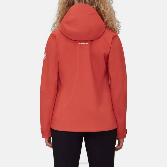 Mammut klær kvinner alto guide hs hettejakke terrakotta 8L8B655