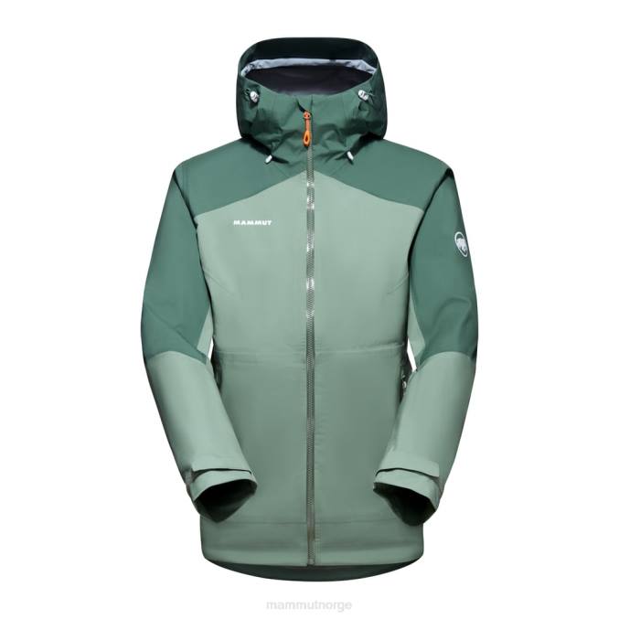 Mammut klær kvinner convey tour hs hettejakke jade-mørk jade 8L8B746