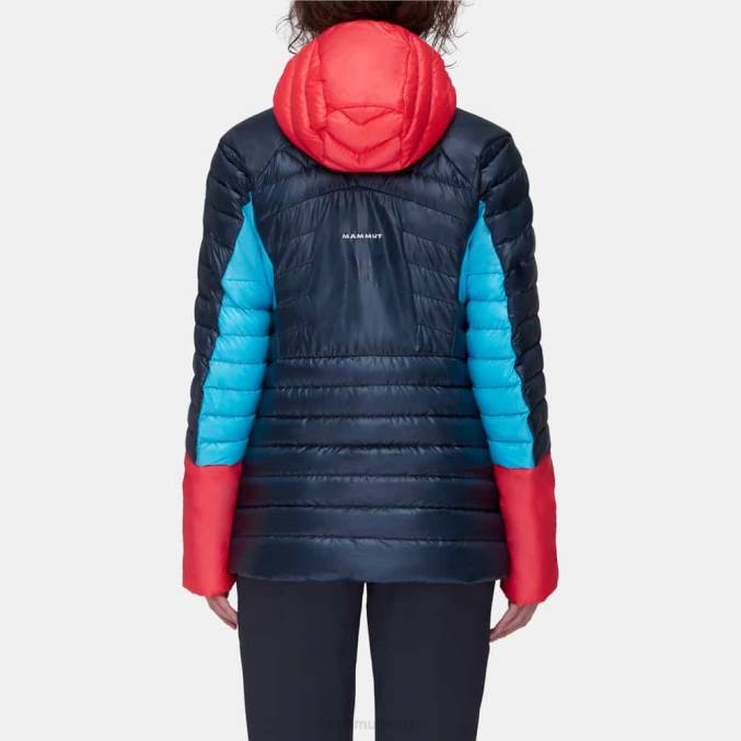 Mammut klær kvinner eigerjoch avansert i hettejakke natt-azalea 8L8B47