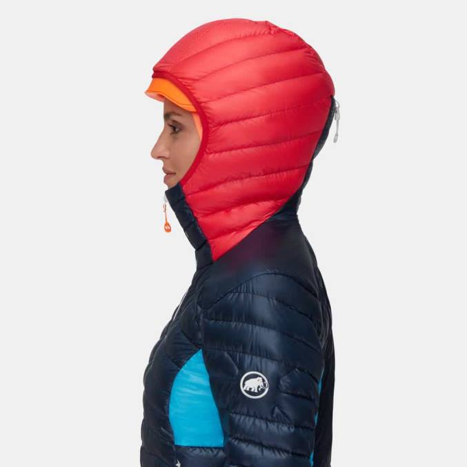 Mammut klær kvinner eigerjoch avansert i hettejakke natt-azalea 8L8B47
