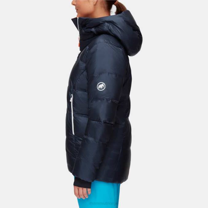 Mammut klær kvinner eigerjoch pro i hettejakke natt 8L8B45