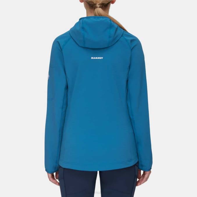 Mammut klær kvinner madris light ml hettejakke dyp is 8L8B833