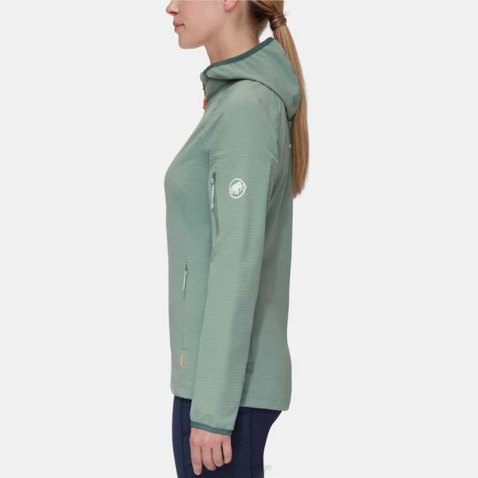 Mammut klær kvinner madris light ml hettejakke jade 8L8B125