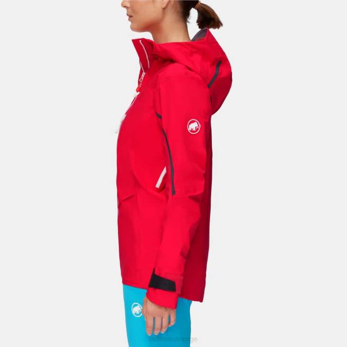 Mammut klær kvinner nordwand advanced hs hettejakke asalea 8L8B679