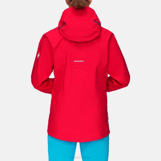 Mammut klær kvinner nordwand advanced hs hettejakke asalea 8L8B679