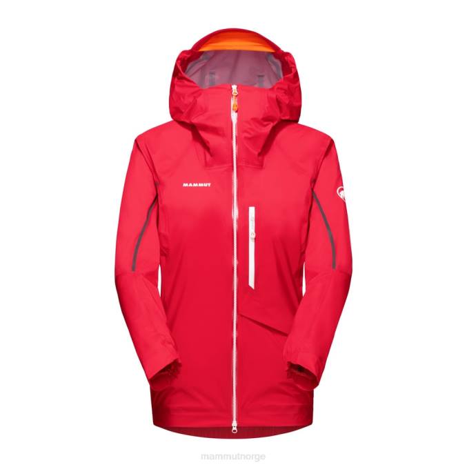 Mammut klær kvinner nordwand light hs hettejakke asalea 8L8B680