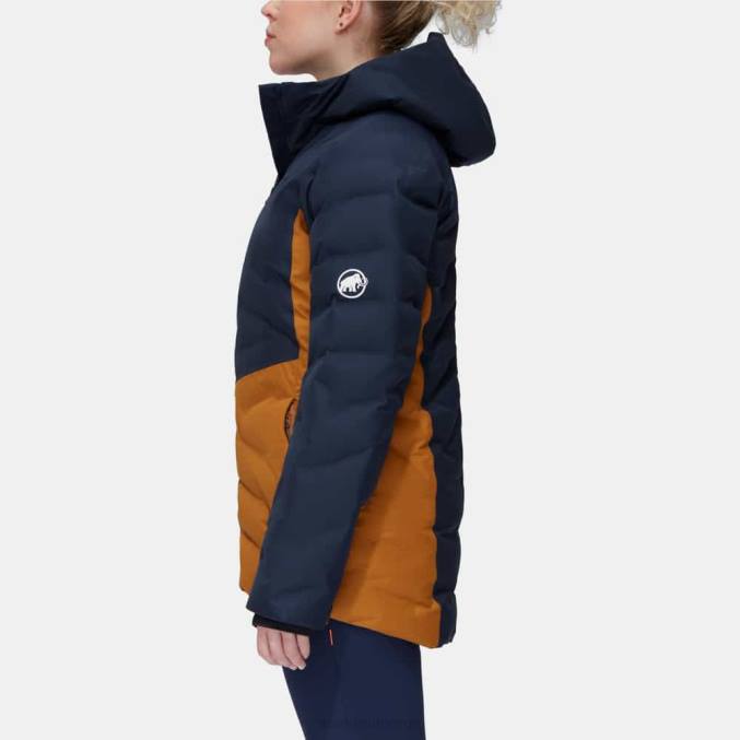 Mammut klær kvinner photics ski hs termo-hettejakke gepard-marine 8L8B23