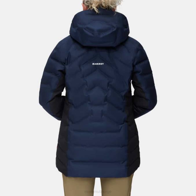 Mammut klær kvinner photics ski hs termo-hettejakke svart-marin 8L8B677
