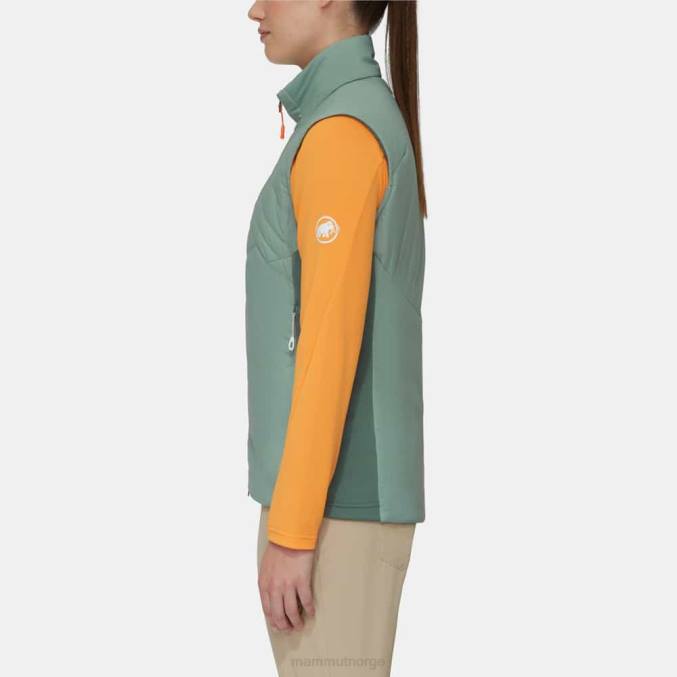 Mammut klær kvinner rim lys i flexvest jade-mørk jade 8L8B701