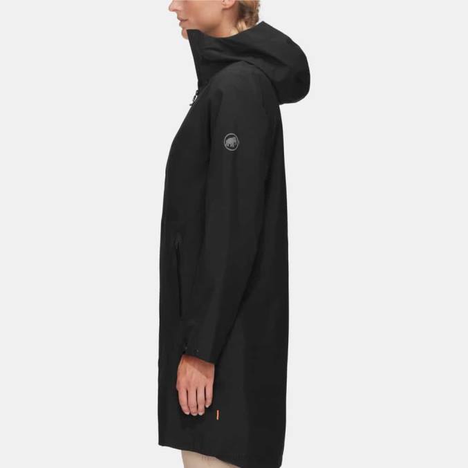 Mammut klær kvinner seon pac hs parkas med hette svart 8L8B64