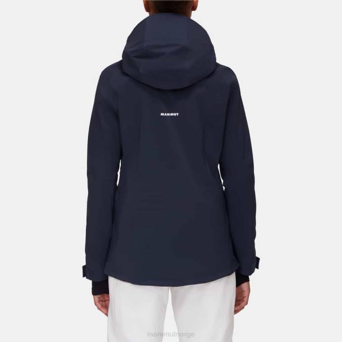 Mammut klær kvinner stoney hs jakke marin-hvit 8L8B751