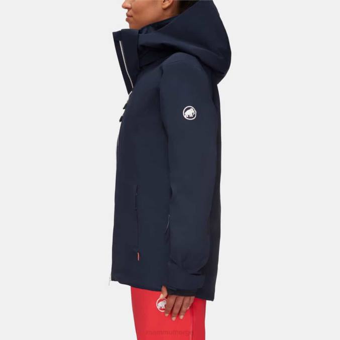 Mammut klær kvinner stoney hs termojakke marin-hvit 8L8B767