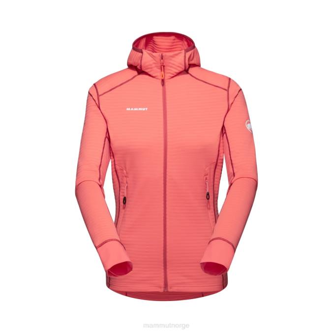 Mammut klær kvinner taiss light ml hettejakke laks-terrakotta 8L8B195