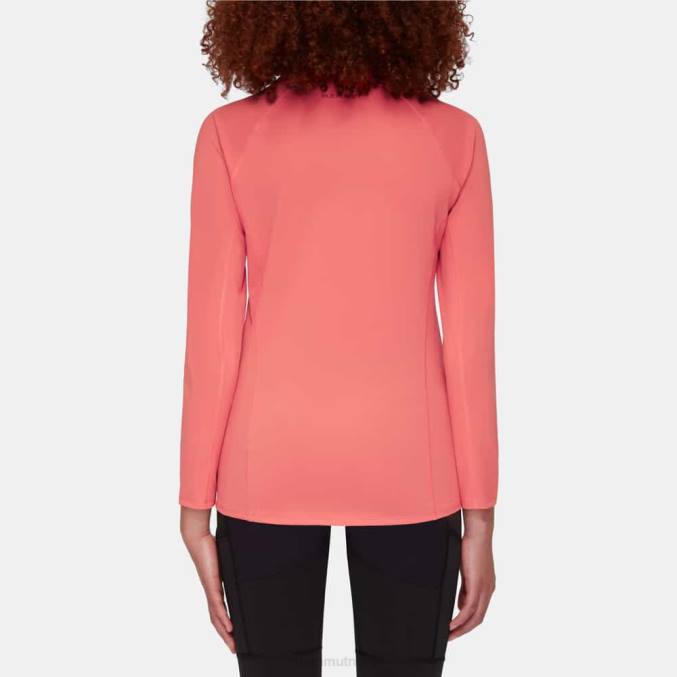 Mammut klær kvinner selun fl longsleeve logo laks 8L8B867