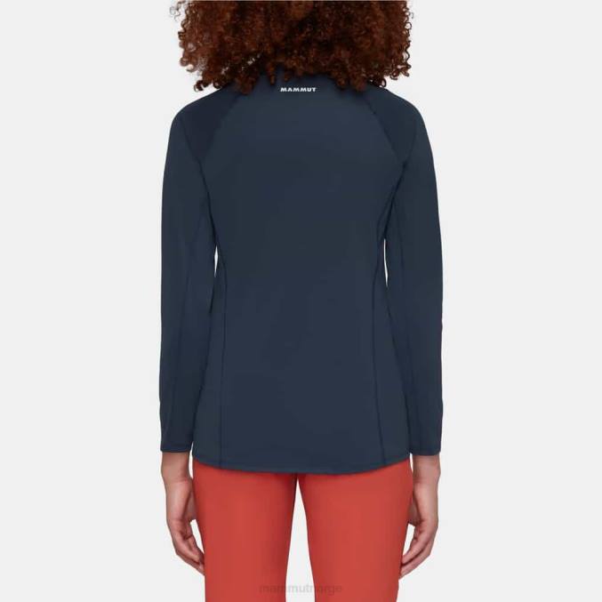 Mammut klær kvinner selun fl longsleeve logo marine 8L8B868