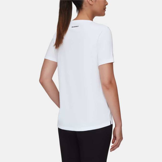 Mammut klær kvinner core t-skjorte logo hvit 8L8B1039