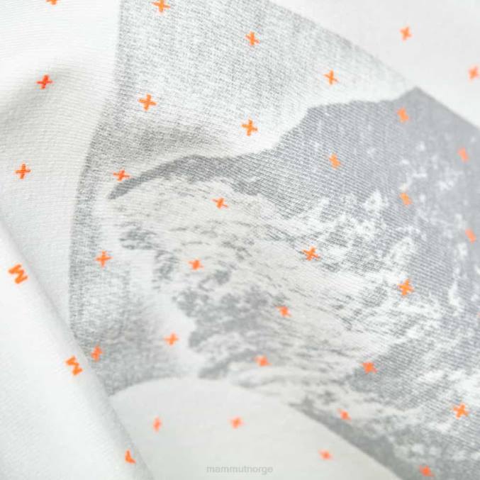 Mammut klær kvinner fjell t-skjorte eiger off white 8L8B892