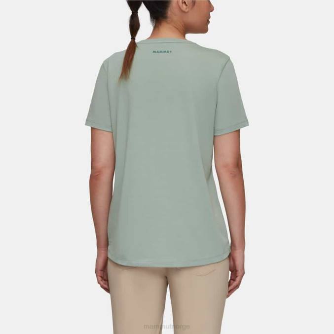 Mammut klær kvinner kjerne t-skjorte emblem jade 8L8B155