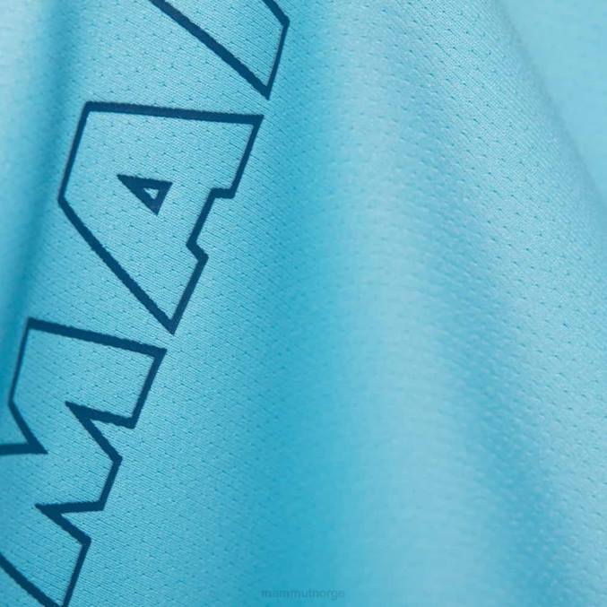 Mammut klær kvinner selun fl t-skjorte logo kjølig blå 8L8B887