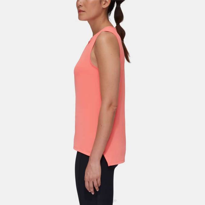 Mammut klær kvinner selun fl tank topp laks 8L8B804