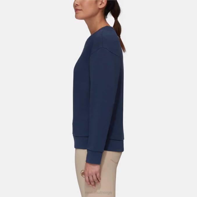 Mammut klær kvinner core ml crew neck hver dag marine 8L8B1083