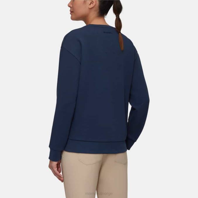 Mammut klær kvinner core ml crew neck hver dag marine 8L8B1083